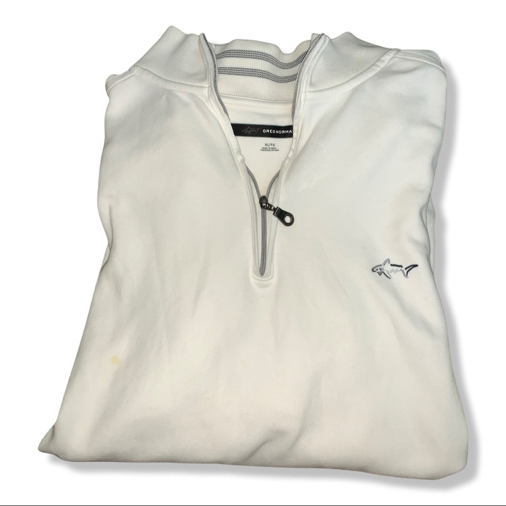 half zip pull over